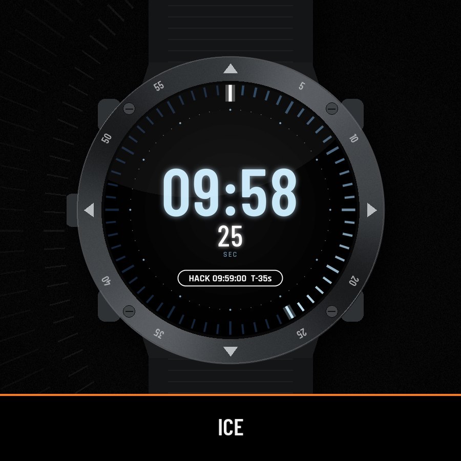 Time Hack: Seconds Ring Face watch face screenshot 4