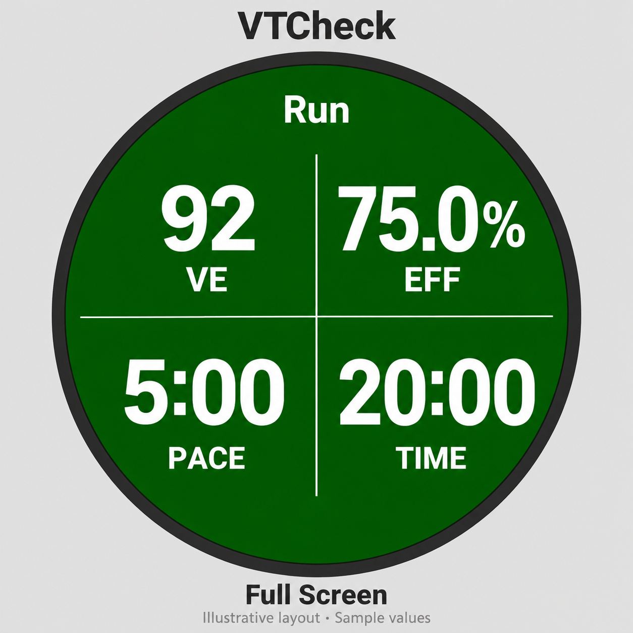 VTCheck Data Field · Screenshot 0