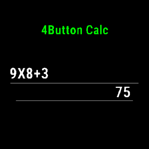4Button Calc · Screenshot 0
