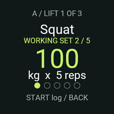 WristLift 5x5 · Screenshot 0
