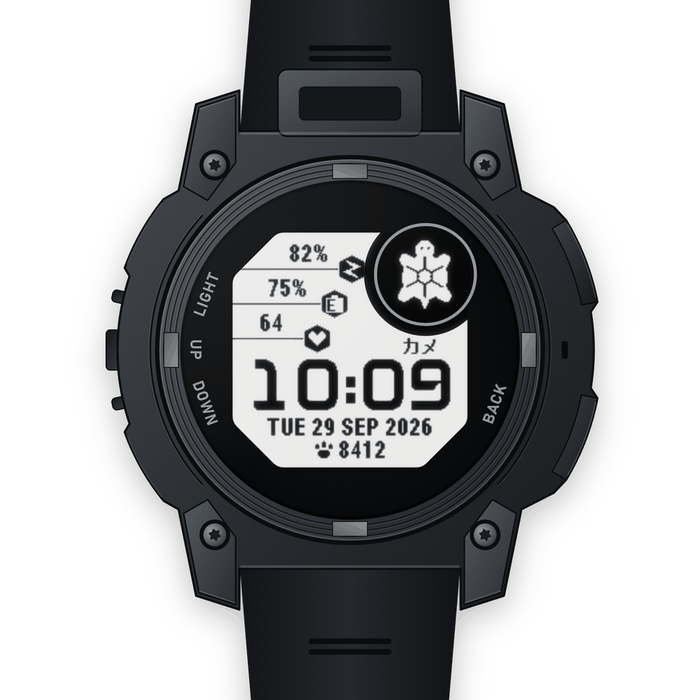 Hexashell – Turtle Watch Face · Screenshot 1