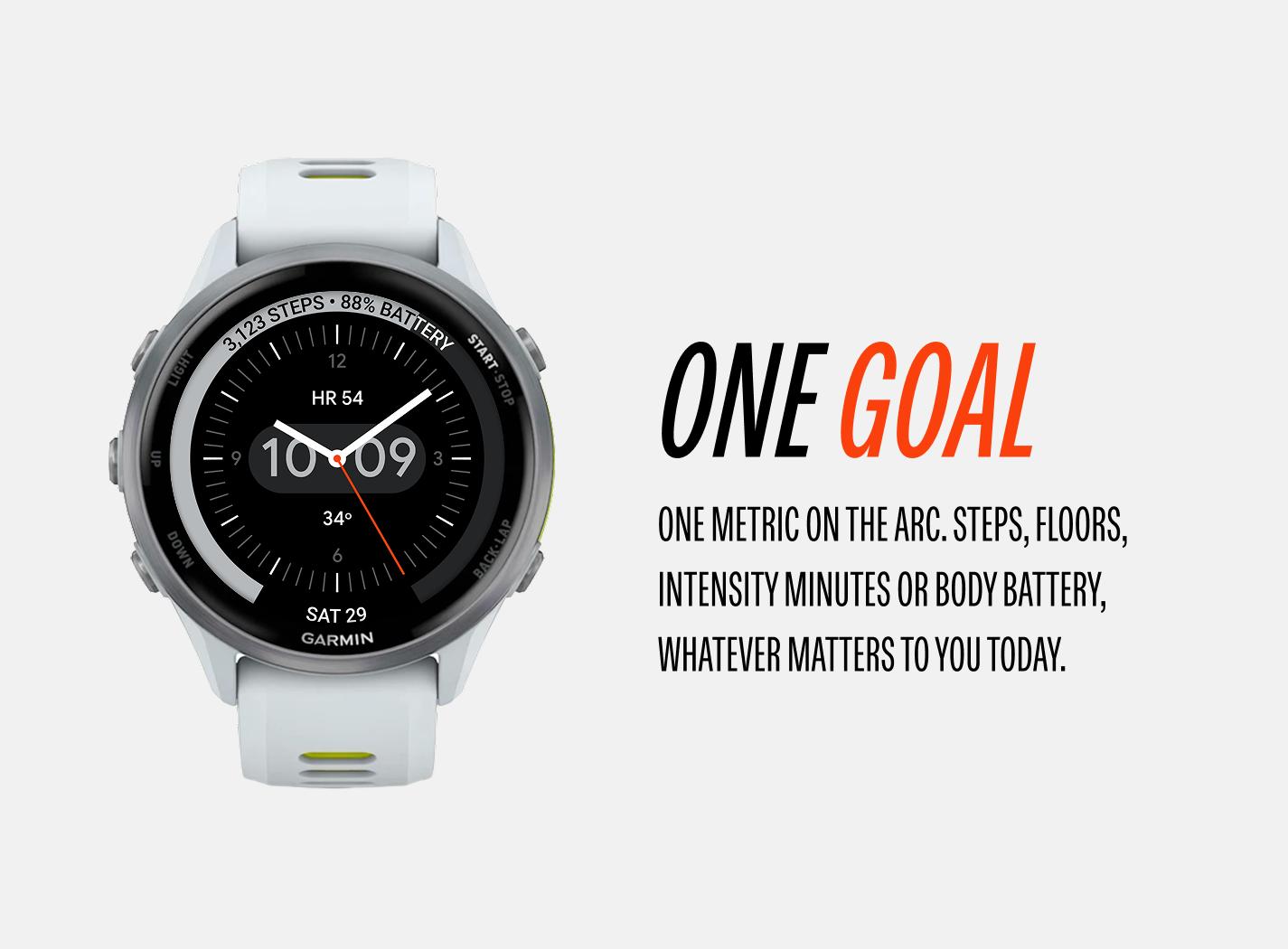 Arcline: Analog Digital Hybrid Goal Watch Face · Screenshot 0
