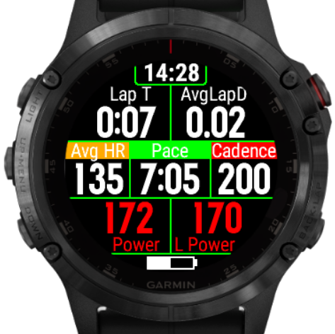 DR7c0 Datarun premium with 7 metrics screenshot 3