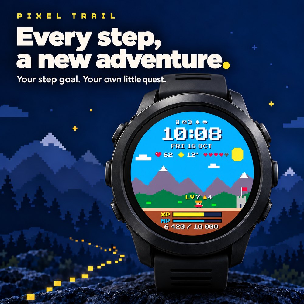 Pixel Trail · Snímka obrazovky 0