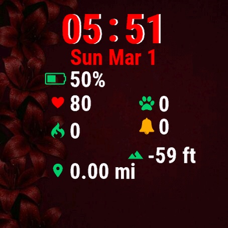 Red Flowers Dark · Screenshot 2