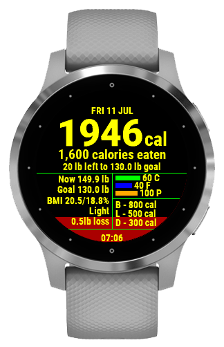 Calorie Calculator · Screenshot 4