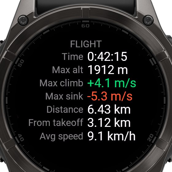 Paraglide Vario · Screenshot 3