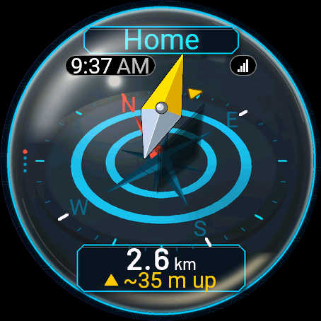 Treasure Compass -3D compass inside a glass marble · Screenshot 3