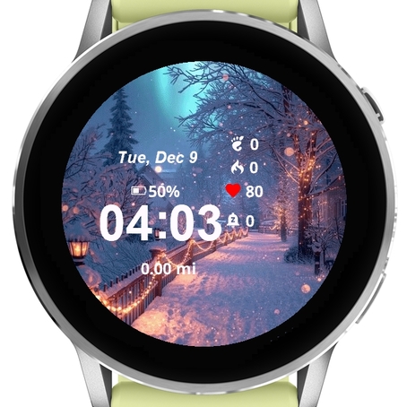 Snowy Scene Landscape · Screenshot 0