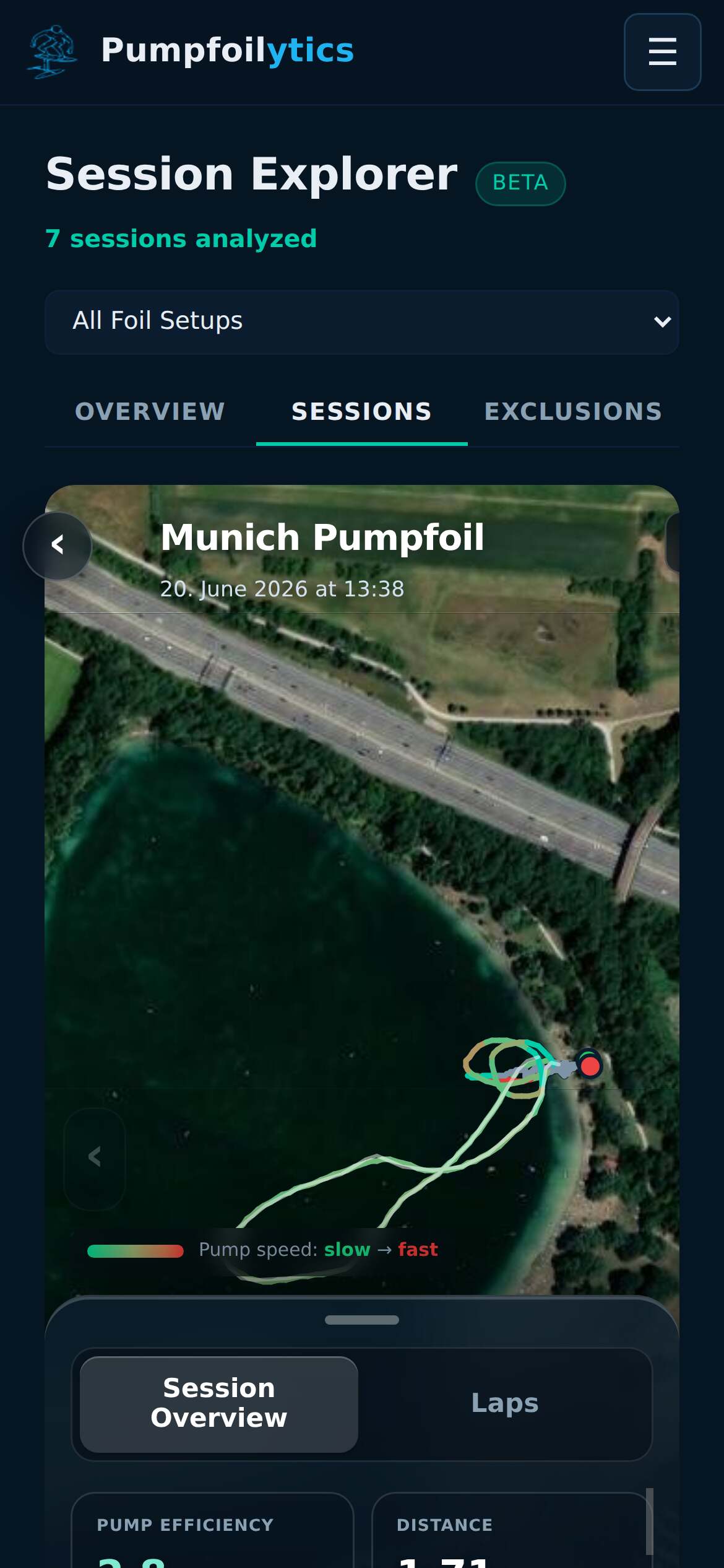Pumpfoilytics | Pump smarter. Foil longer. · Screenshot 4
