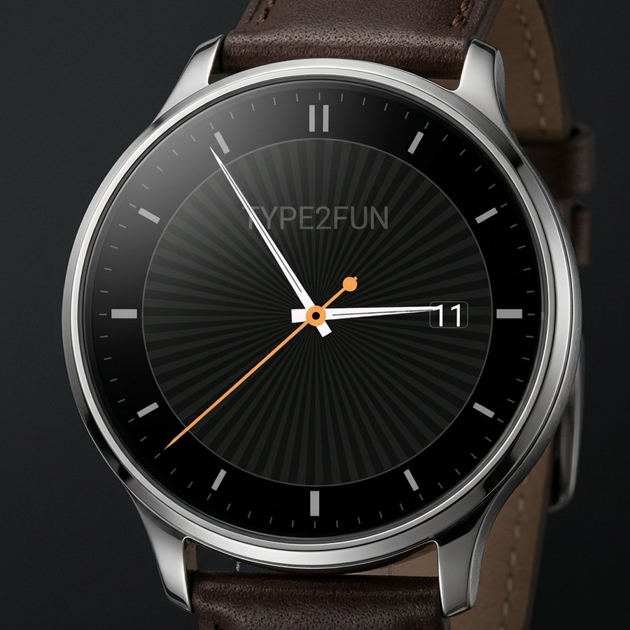 Meridian: Luxury Sunburst Analog Watch Face · Screenshot 1