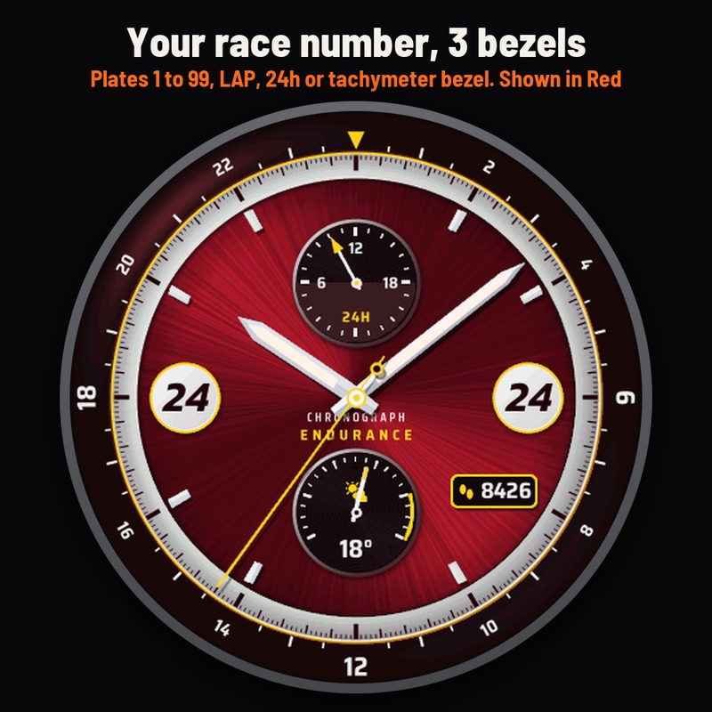 Astra Chrono Endurance Pro – 24h赛车计时码表表盘 · Screenshot 2