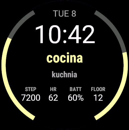 Lexicon | Spanish Vocabulary Watch Face - StateCue · Screenshot 2