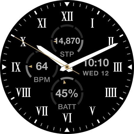 Old Money Analog V2 FaceWatch · Screenshot 0
