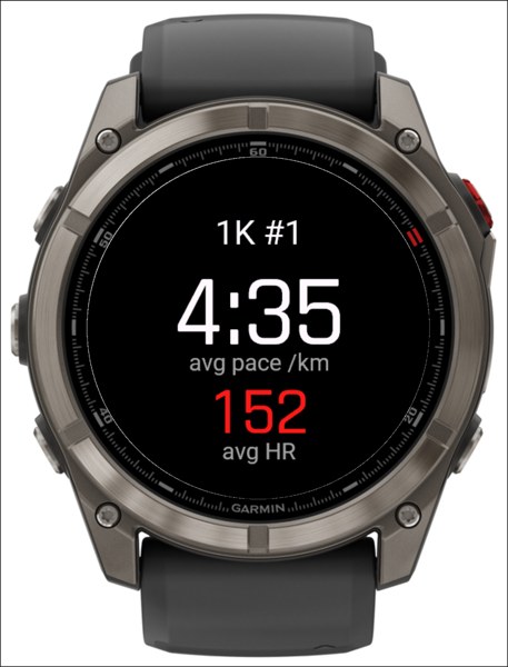 On a Roll – Rolling Pace, HR & Alerts · Screenshot 1