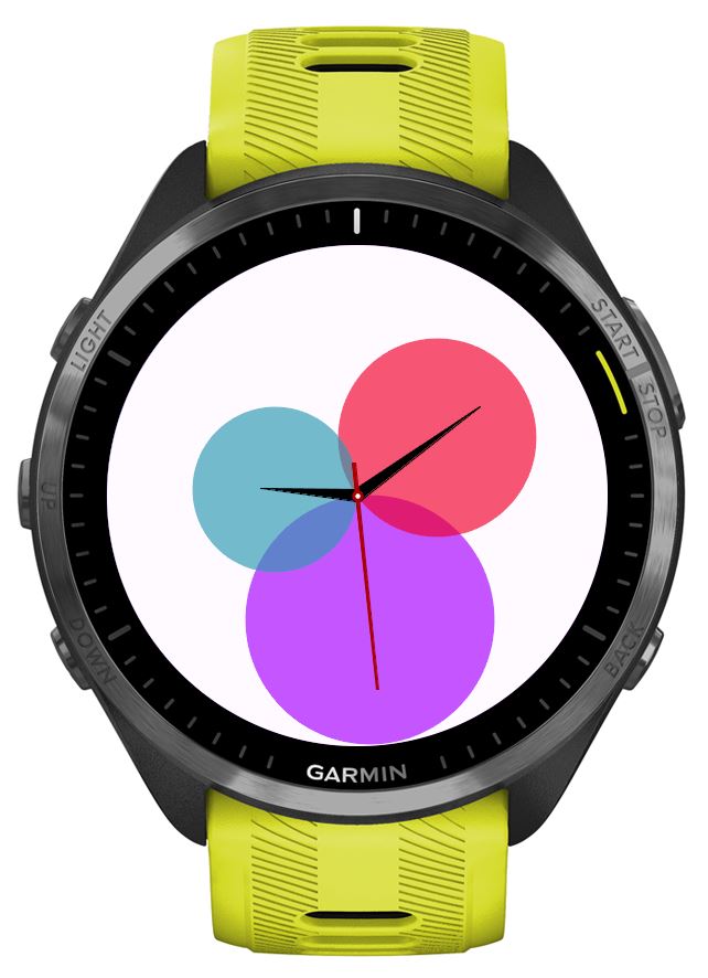 Analogue Circles – Geometric Modern Style Face · Screenshot 1