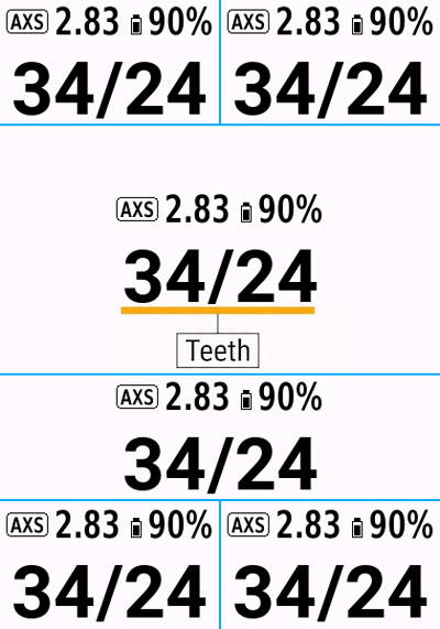 AXS Dash Pro (for SRAM) · Screenshot 2