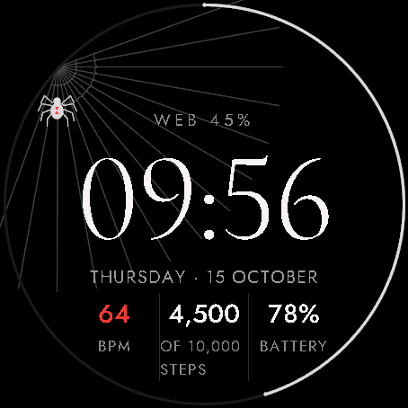 Halloween Spider Web · Screenshot 1
