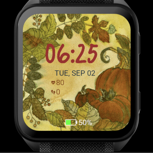 Autumn Pumpkin Harvest – Fall Watercolor · Screenshot 1