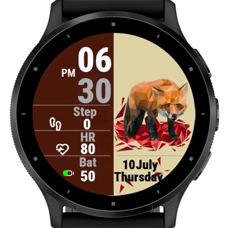 Fox Watchface · Screenshot 0