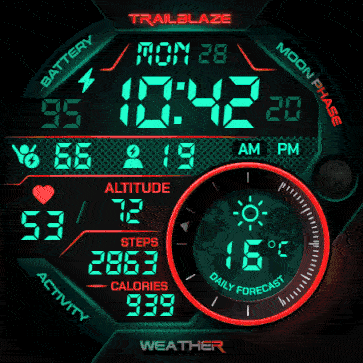 Fenix 8 TRAILBLAZER Night · Screenshot 2