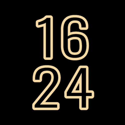 Outline Typography: Minimal Big Digits Champagne · Screenshot 0