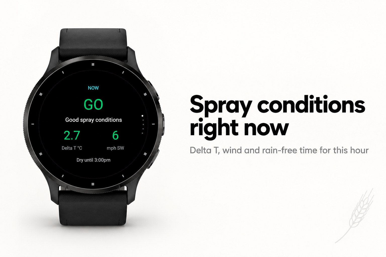 Sprayday - Spray weather window · Screenshot 0