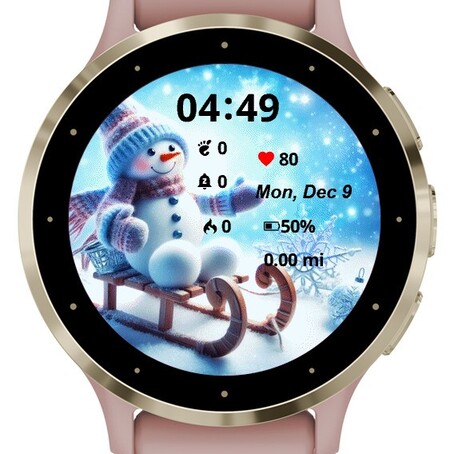 Snowman rides a sleigh · Screenshot 0