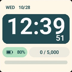 COVE Garmin watch face preview