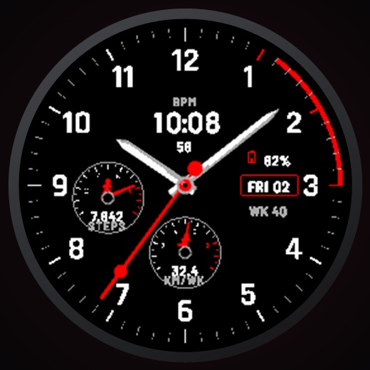 Turbo - Sport Racing Watch Face · Screenshot 3