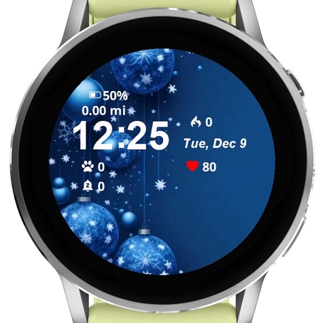 Christmas Tree Blue Globe · Screenshot 0
