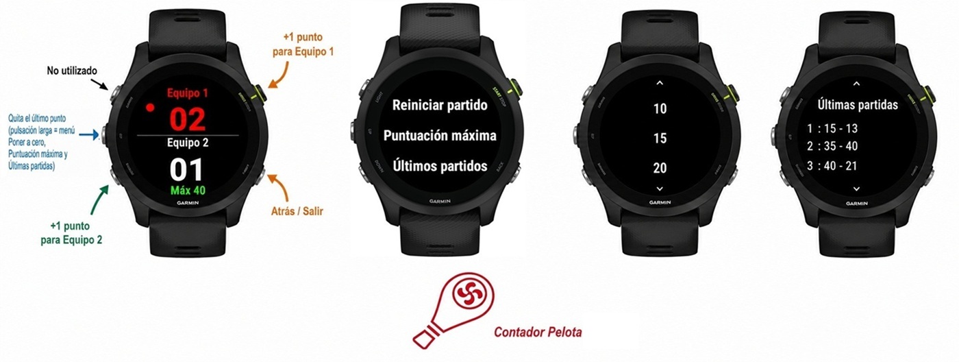 Pelota Score Counter · Screenshot 1