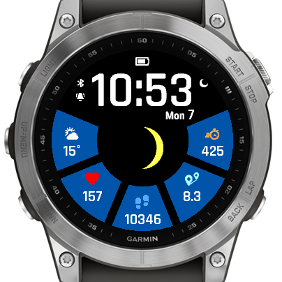 Moony - Moon Watchface · Screenshot 4