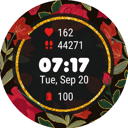 Dark Floral (Multi Themes) · Screenshot 1