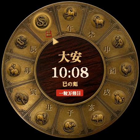 Kichijitsu - Japanese Lucky Day Watch Face · Screenshot 2