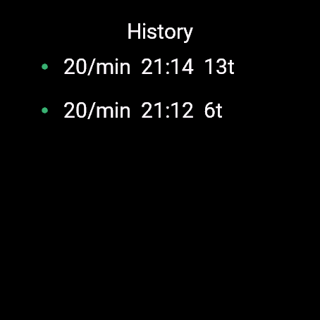 Rythmo Respiratory Rate Counter · Screenshot 3