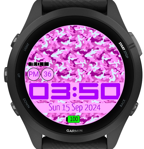 Drake Camouflage Watch face HR (3) · Screenshot 1
