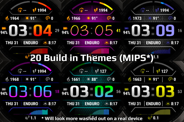 Fenix 8 - Data Dash GB - PRO 4