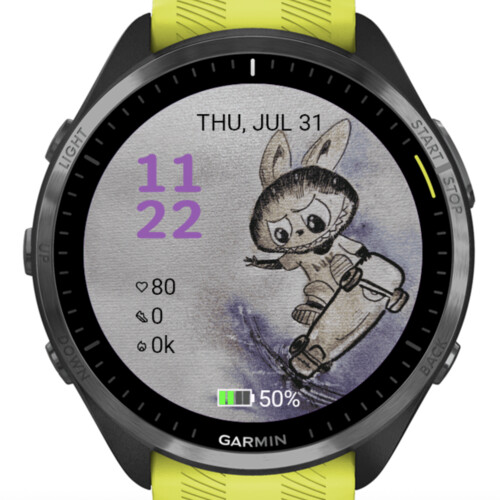 Labubu Skate Trick – Dynamic Watch Face Background · Screenshot 1