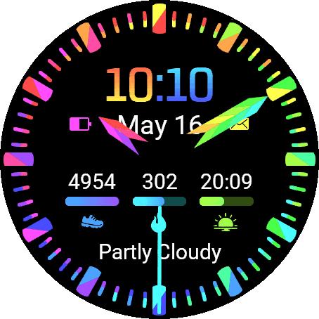 Neochroma Watch Face · Screenshot 0