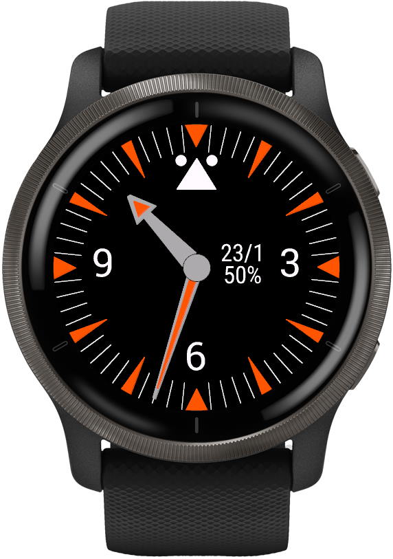 Spectre Runmaster watch face · Screenshot 1