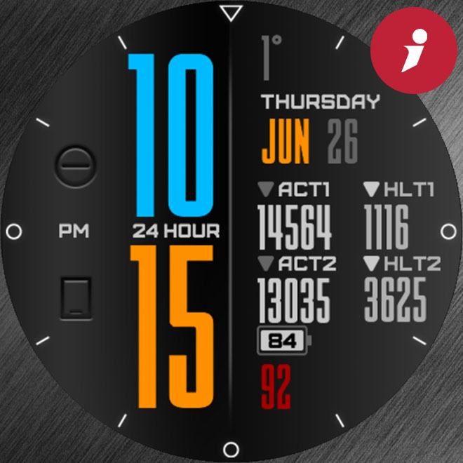 iFacer – S002 – Orbit Split · Screenshot 2