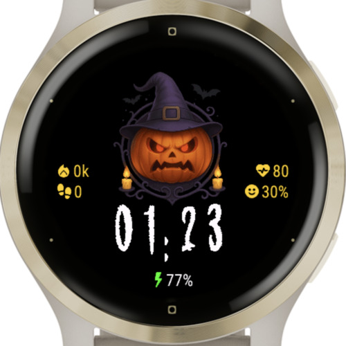 Witch Pumpkin Adaptive Halloween · Screenshot 1