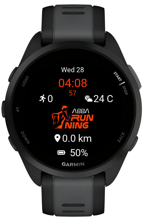 ABBA RUNNING watch face screenshot 2