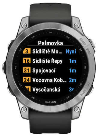 Prague Tram Timer · Screenshot 0