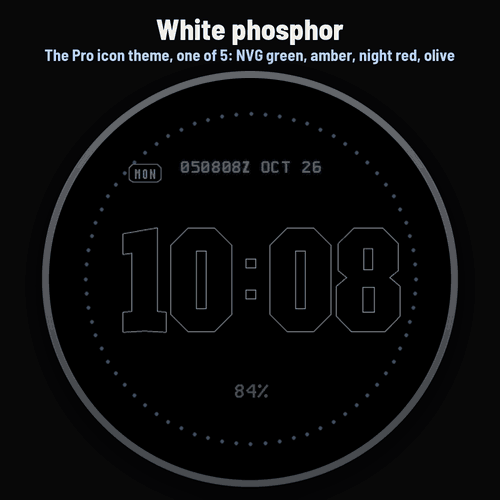 Astra Nightscope Pro – 动态夜视雷达表盘 · Screenshot 1