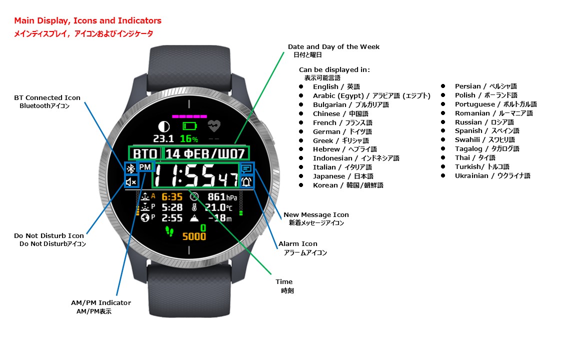 Oaky Digital Compact watch face screenshot 2