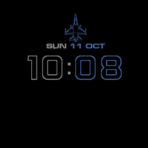 AFTERBURNER – Fighter Jet & Pilot Watch Face · Screenshot 4