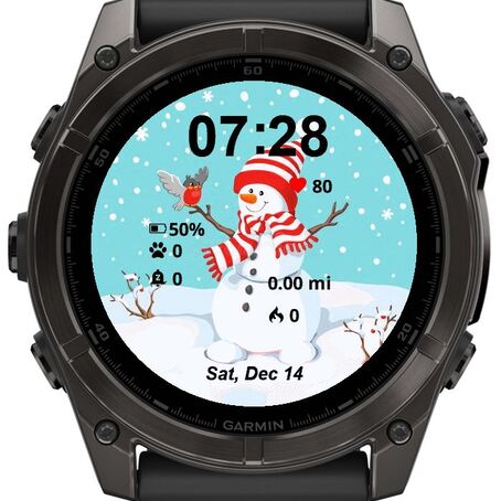 Snowman With Bird · Screenshot 0