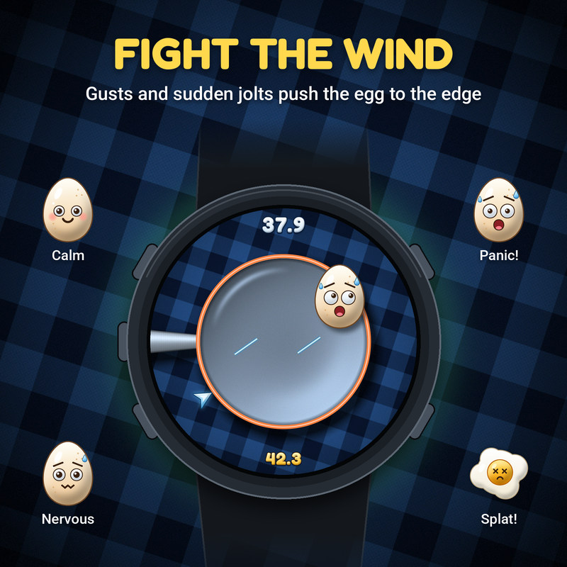 Egg & Spoon – Tilt Balance Game · Screenshot 2
